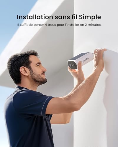 AOSU Caméra Surveillance Extérieure 3MP Panneau Solaire Intégré Vision Nocturne Couleuradoresien consommateurs nos plus 