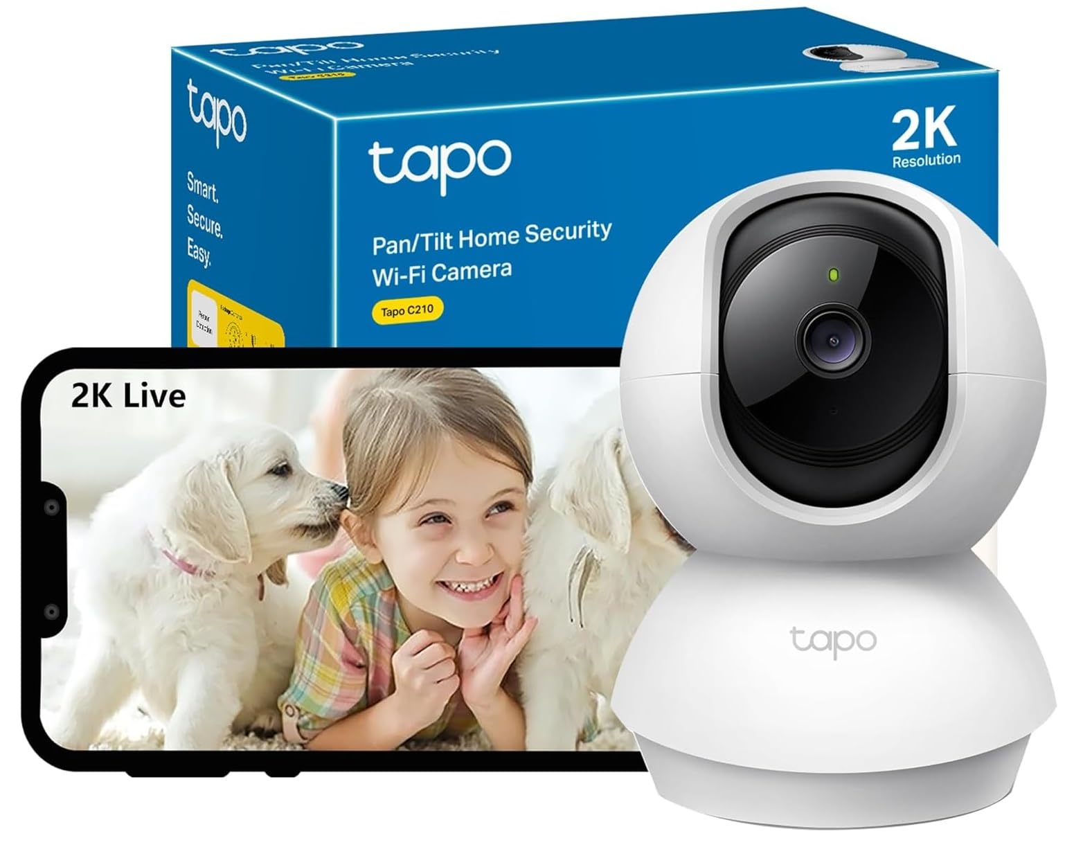 <think>
Okay, the user wants me to optimize the product title for a Tapo camera. The original title is a bit long and mi